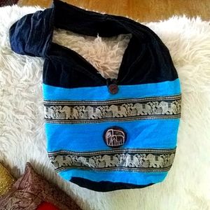 Bohemian cloth purse